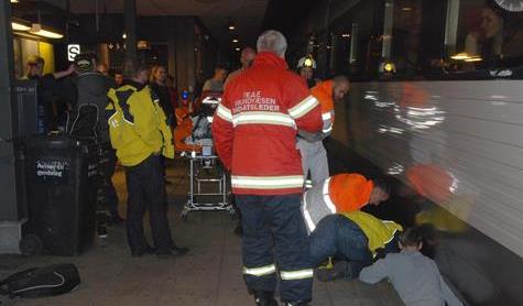 Beruset mand under tog blev reddet af Natteravne..